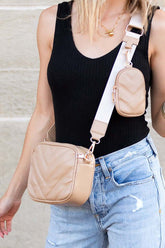 Elsie Quilted Crossbody & Mini Coin Purse, Crossbody Bags, $ 58.95, A Moment Of Now™